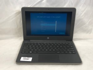 HP STREAM 11 PRO G5 64GB EMMC LAPTOP.. INTEL CELERON N4000, 4GB RAM,: LOCATION - B RACK