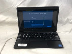 GEO GEOBOOK 1E 64GB LAPTOP.. INTEL CELERON N3450, 4GB RAM,: LOCATION - B RACK