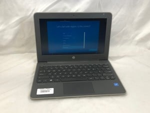 HP STREAM 11 PRO G5 64GB LAPTOP.. INTEL CELERON N4000, 4GB RAM,: LOCATION - B RACK