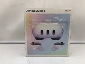 META QUEST 3 512GB VR HEADSET (RRP - £469): MODEL NO S3A: LOCATION - A RACK