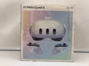 META QUEST 3 512GB VR HEADSET (RRP - £469): MODEL NO S3A: LOCATION - A RACK