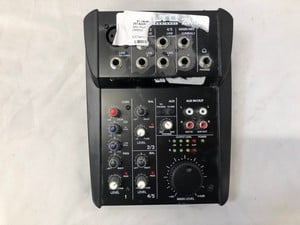 ALTO PROFESSIONAL 5-CHANNEL COMPACT MIXER MIXER: MODEL NO ZMX52: LOCATION - B RACK