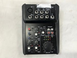 ALTO PROFESSIONAL 5-CHANNEL COMPACT MIXER MIXER: MODEL NO ZMX52: LOCATION - B RACK