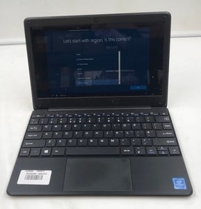 GEO GEOBOOK 1E 64GB LAPTOP.. INTEL CELERON N3450, 4GB RAM,: LOCATION - B RACK