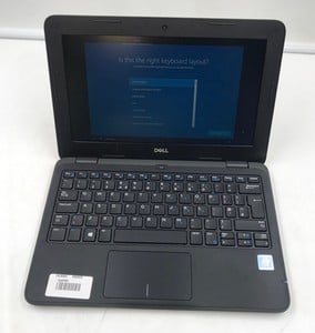 DELL LATITUDE 3190 64GB LAPTOP: MODEL NO P26T004. INTEL CELERON N4120, 4GB RAM,: LOCATION - B RACK