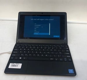 GEO GEOBOOK 1E 64GB LAPTOP.. INTEL CELERON N3450, 4GB RAM,: LOCATION - B RACK