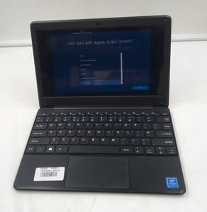 GEO GEOBOOK 1E 64GB LAPTOP.. INTEL CELERON N3450, 4GB RAM,: LOCATION - B RACK