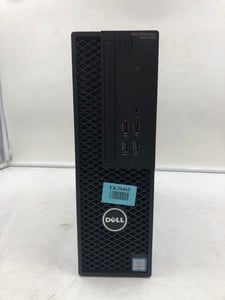 DELL PRECISION TOWER 3420 SFF 256GB NVME PC: MODEL NO D11S001. INTEL CORE I7-6700, 16GB RAM, (MONITOR NOT INCLUDED): LOCATION - B RACK