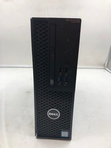 DELL PRECISION TOWER 3420 SFF 1TB PC: MODEL NO D11S001. INTEL XEON E5-1245V5, 16GB RAM, (MONITOR NOT INCLUDED): LOCATION - B RACK