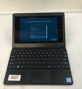 GEO GEOBOOK 1E 64GB LAPTOP.. INTEL CELERON N3450, 4GB RAM,: LOCATION - B RACK