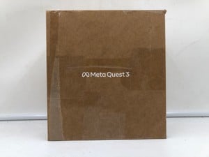 META QUEST 3 128GB VR HEADSET (RRP - £409): MODEL NO S3A: LOCATION - A RACK