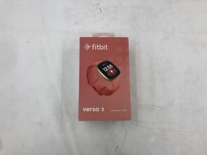 FITBIT VERSA 3 SMART WATCH: MODEL NO FB511GLPK: LOCATION - C RACK