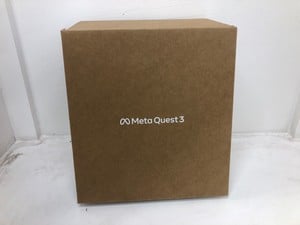 META QUEST 3 128GB V.R HEADSET (RRP - £479): MODEL NO S3A:: LOCATION - C RACK