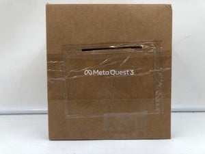 META QUEST 3 128GB VR HEADSET (RRP - £409): MODEL NO S3A: LOCATION - A RACK