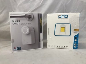 NUKI SMART LOCK 3.0 + NUKI EKEY UNO FINGERPRINT SCANNER SMARTLOCK.: LOCATION - C RACK