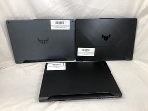 X3 LAPTOPS TO INCLUDE ASUS TUF GAMING LAPTOP SMASHED / SALVAGE / SPARES  ..: LOCATION - C RACK