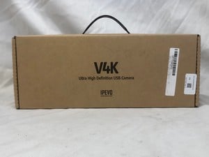 IPEVO V4K CAMERA: MODEL NO CDVU-08IP (RRP £102): LOCATION - C RACK