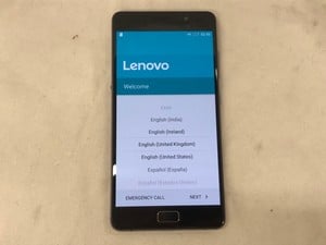 LENOVO P2, 32GB STORAGE  SMARTPHONE.: LOCATION - C RACK