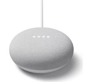 GOOGLE NEST MINI CHALK (2ND GENERATION) SMART SPEAKER.. (SEALED UNIT).: LOCATION - C RACK