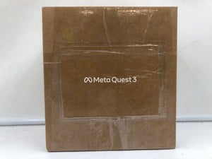 META QUEST 3 128GB VR HEADSET (RRP - £409): MODEL NO S3A: LOCATION - A RACK