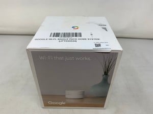 GOOGLE WI-FI, SINGLE PACK HOME SYSTEM.: LOCATION - D RACK