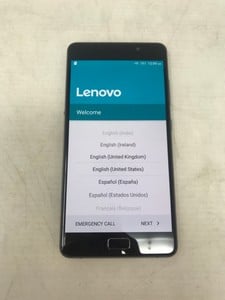 LENOVO P2 32GB STORAGE, 4GB RAM SMARTPHONE.: LOCATION - D RACK