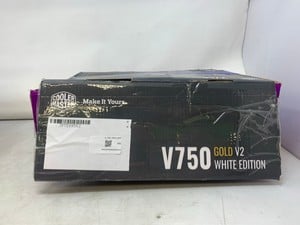 COOLER MASTER V750 GOLD V2 WHITE EDITION PSU.: LOCATION - D RACK