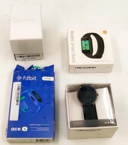 4X SMART WATCHES INCLUDES FITBIT ACE 3  ..: LOCATION - A RACK