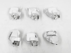 5X APPLE USB A POWER ADAPTER CHARGER 10W  PLUG: MODEL NO A1357: LOCATION - A RACK