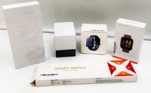 5X SMART WATCHES TO INCLUDE ACCLAFIT LIMITED SMARTWATCH  ..: LOCATION - A RACK