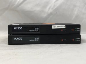 AMX NMX-DEC-N1222 + NMX-ENC-N1122 ENCODER & DECODER.: LOCATION - A RACK