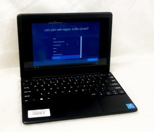 GEO GEOBOOK 1E 64GB LAPTOP.. INTEL CELERON N3450, 4GB RAM,: LOCATION - A RACK