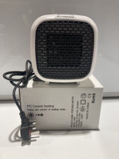 QTY OF PTC CERAMIC HEATING PORTABLE MINI WARM AIR BLOWER