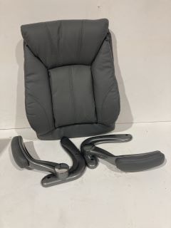 NORWOOD EXECUTIVE CHAIR WITH FLIP UP ARMS