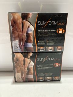 QTY OF ASSORTED ITEMS TO INCLUDE SLIM FORM PLUS - MUSCLE WORKOUT