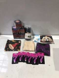 QTY OF ASSORTED ITEMS TO INCLUDE IMMAL PET CARE HIP & JOINT HEMP CHEWS