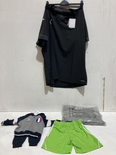 QTY OF ASSORTED ITEMS TO INCLUDE ADIDAS AERO READY JACKET