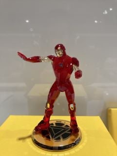 SWAROVSKI IRON MAN CRYSTAL FIGURE