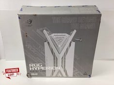 ASUS ROG HYPERION GR701 TEMPERED GLASS USB-C ARGB WHITE PC CASE (ORIGINAL RRP - 439,90 €) IN WHITE. (WITH BOX. FOR MORE DETAILS OF COMPONENTS AND CONDITION, SEE PHOTOS). [JPTZ7362]