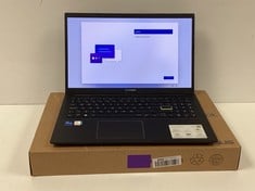 ASUS VIVOBOOK 15 K513EAN_K513EA 512GB SSD LAPTOP (ORIGINAL RRP - 615,74€) IN BLACK. (WITH CASE. WITHOUT CHARGER, EXTERNAL CASE WITH SCRATCHES AND TRACES OF STICKERS FROM REMOVED STICKERS. SEE PHOTOS)