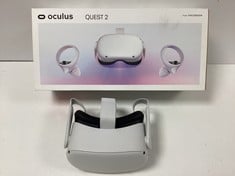 OCULUS QUEST 2 128GB REALITY GLASSES (ORIGINAL RRP - €249,99) IN WHITE (WITH BOX + CHARGER + CONTROLLERS (SEE PHOTOS)) [JPTZ7385]