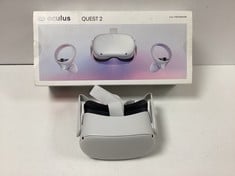 OCULUS QUEST 2 128GB REALITY GLASSES (ORIGINAL RRP - €249,99) IN WHITE (WITH BOX + CHARGER + CONTROLLERS (SEE PHOTOS))