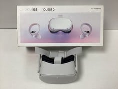 OCULUS QUEST 2 128GB VIRTUAL REALITY GLASSES (ORIGINAL RRP - €249,99) IN WHITE. (WITH BOX + CHARGER + CONTROLLERS (SEE PHOTOS)) [JPTZ7383]