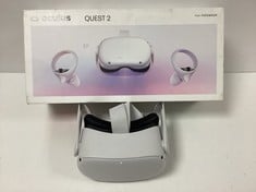 OCULUS QUEST 2 128GB VIRTUAL REALITY GLASSES (ORIGINAL RRP - €249,99) IN WHITE. (WITH BOX + CHARGER + CONTROLLERS (SEE PHOTOS)) [JPTZ7380]