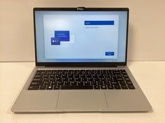 LAPTOP KUU-TECH XBOOK-2 256GB SSD (ORIGINAL RRP - €283.00) IN SILVER. (WITH CHARGER . WITHOUT BOX. 180º CONVERTIBLE, STICKERS STUCK ON THE KEYS WITH SYMBOLS AND LETTERS. SCRATCHES ON OUTER CASING). I