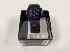 FOSSIL GEN 6 SMARTWATCH (ORIGINAL RRP - €239.20) IN BLACK (WITH BOX + CHARGER, CONTAINS SCRATCHES ON SCREEN) [JPTZ7429]