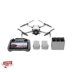 DJI PACK MINI 4 PRO FLY MORE WITH DJI RC 2 (REMOTE CONTROL SCREEN), 4K CAMERA DRONES, LESS THAN 249G, 34 MIN FLIGHT TIME, 2 EXTRA BATTERIES. ONLY HAS 2 BATTERIES. RRP: 1039.00€.