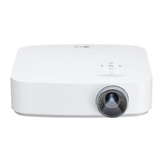 LG CINEBEAM PF50KS - FHD TV PROJECTOR WITH SMARTTV WEBOS 3.5, BUILT-IN BATTERY, UP TO 100", 2.5H BATTERY LIFE, LED SOURCE, 600 LUMENS, 1920X1080 RESOLUTION, WHITE. RRP: 361.59€.