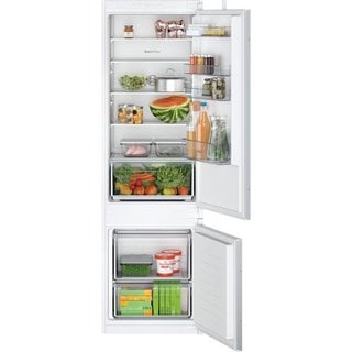 BOSCH INTEGRATED FRIDGE FREEZER: MODEL KIV87NSE0G - RRP £699: LOCATION - D2