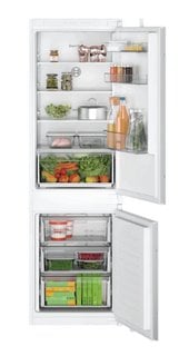 BOSCH INTEGRATED FRIDGE FREEZER: MODEL KIN86NSE0G - RRP £729: LOCATION - D2